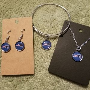 Stainless steel Patriots jewelry